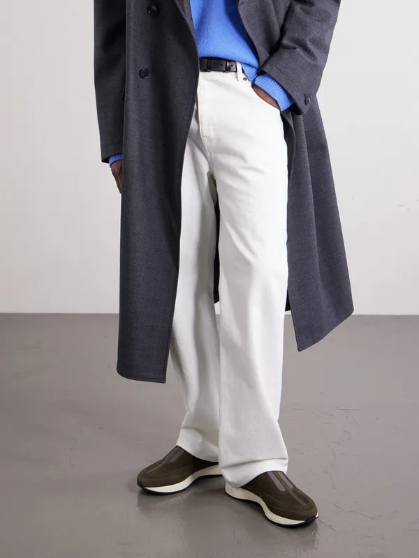 John Lobb Elastic Stream Suede Brown (AAD22JL)