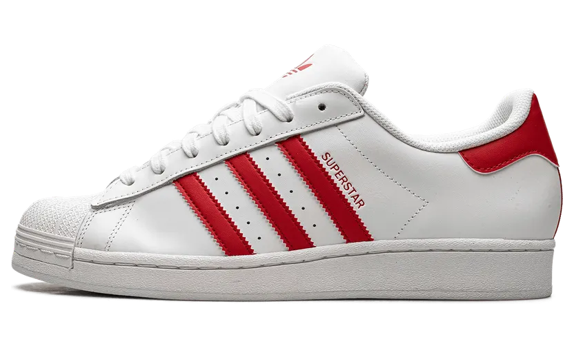 Adidas Superstar “Cloud White Better Scarlet” (IG9367)