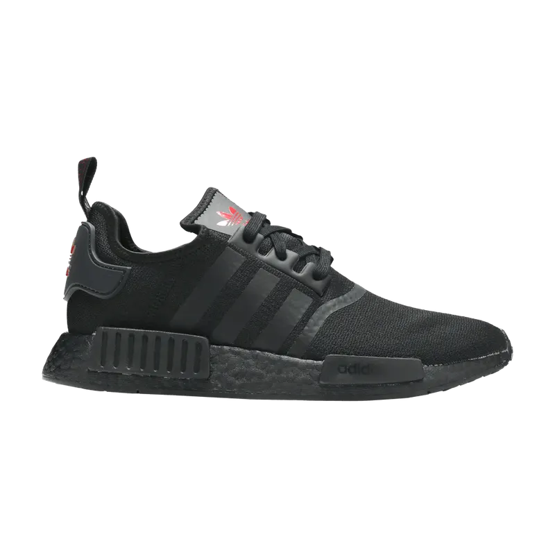 adidas NMD R1 Core Black Scarlet (W) (FY9387)