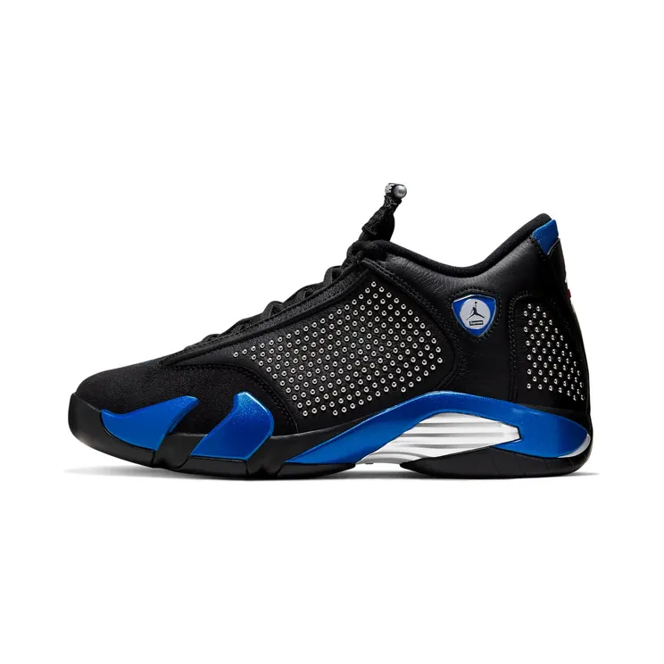 Jordan 14 Retro Supreme “Black / Chrome / Varsity Royal” (BV7630-004)