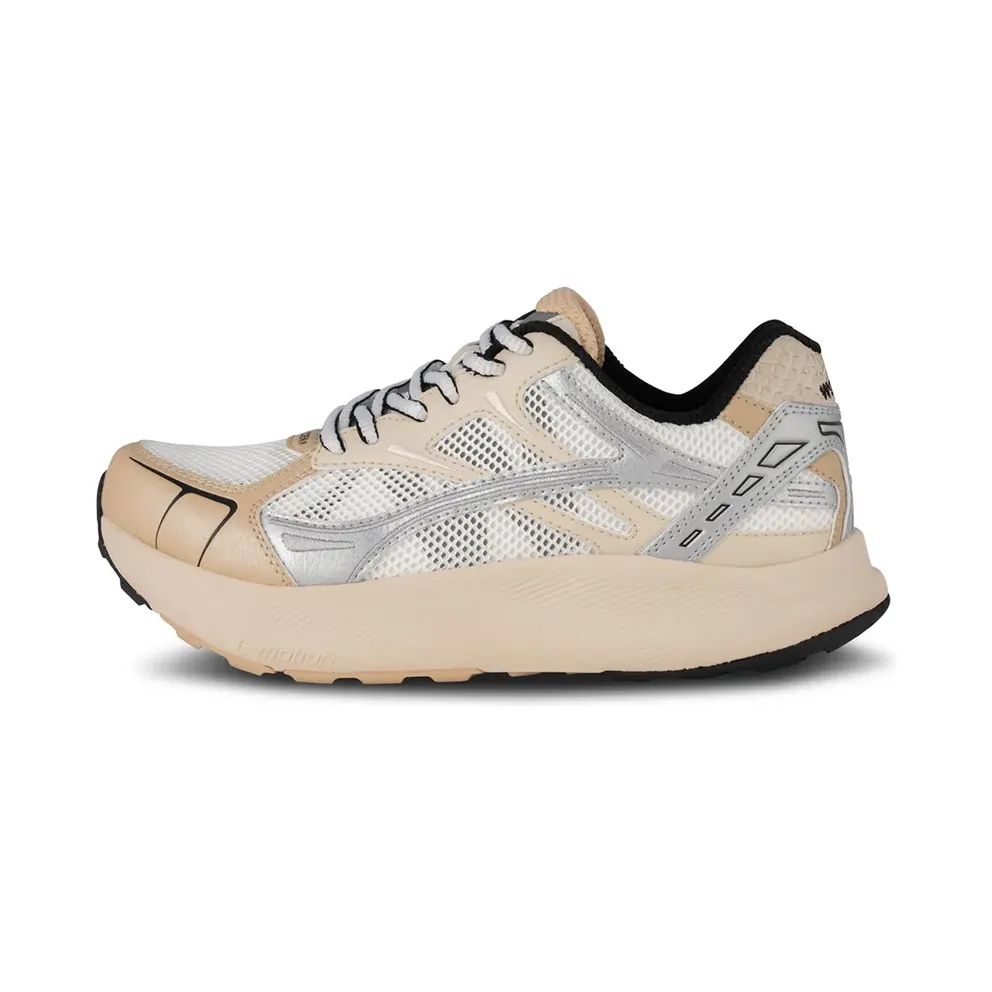 Woden sneaker Sand / Lichtbeige / Zilvergrijs / White (WL804-852)