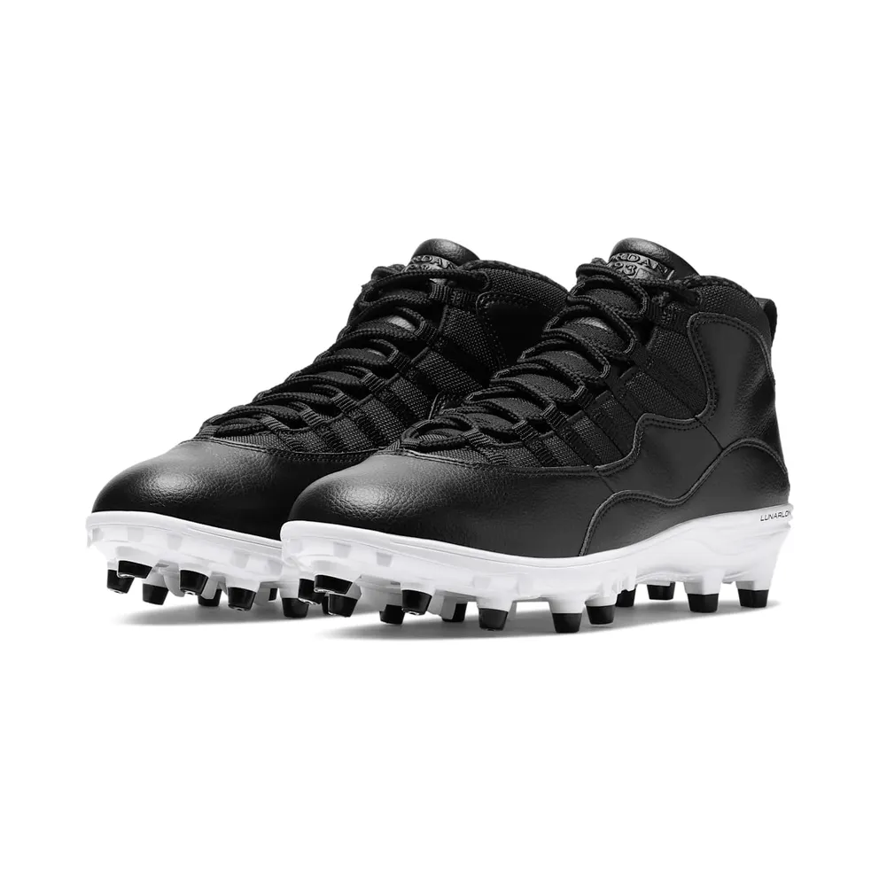 Jordan 10 TD Mid Black Black/White (CQ2073-001)