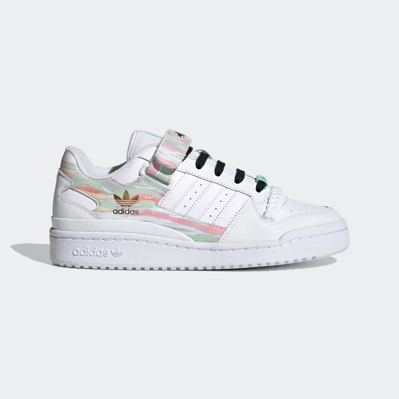 adidas Forum Low Cloud White / Cloud White / Frozen Green (FY5119)