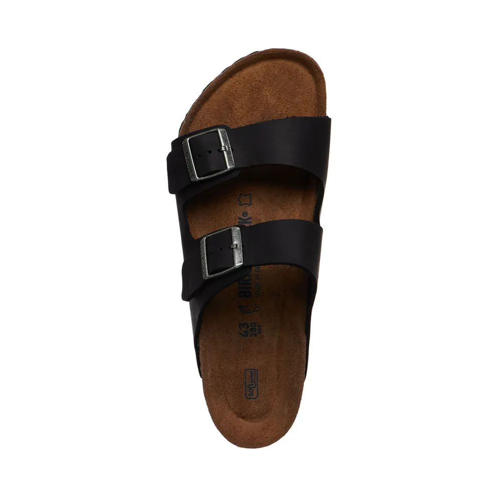 Birkenstock Arizona Soft Footbed Oiled Leather Black (0752481)