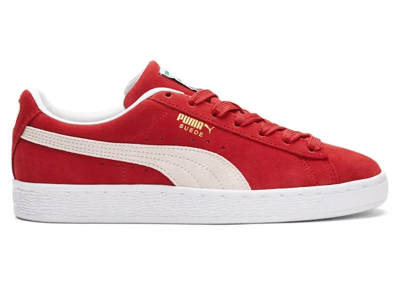 Puma Suede Classic XXI High Risk Red Puma White (381410-02)