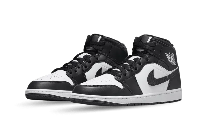 Nike Air Jordan 1 Mid SE Elephant Print Black (FB9911-001)