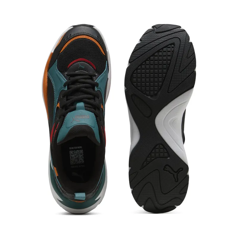 Puma X-Ray 4 “Emerald Ice / Puma Black / Vermillion” (404747_05)