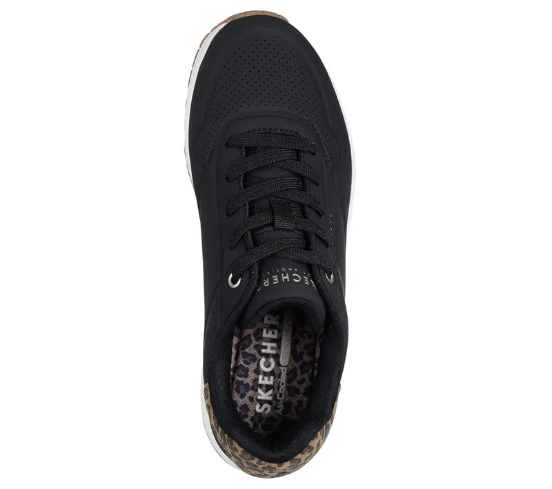 Skechers UNO – Jungle Nite Sneaker Black/Luipaard