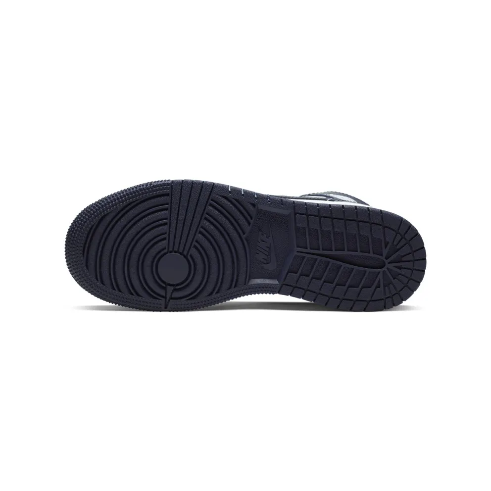 Air Jordan Nike AJ I 1 Mid Obsidian (GS) (2019) (554725-174)