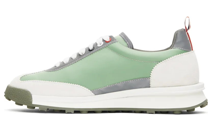 Thom Browne Green Reflective Nylon Tech Sneakers (MFD239A-F0089) (3)