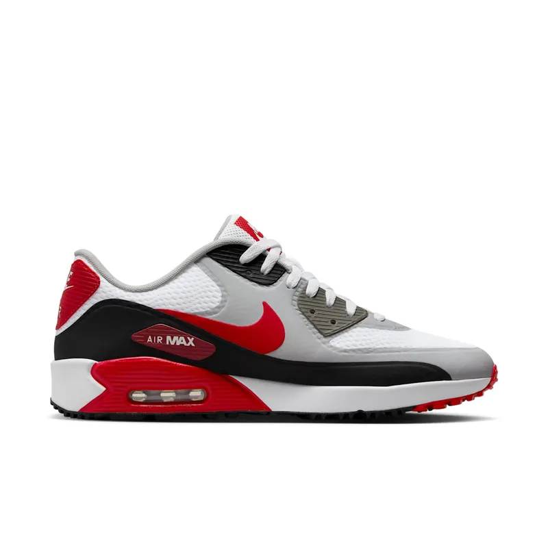Nike Air Max 90 Golf White Black University Red (DX5999-162)