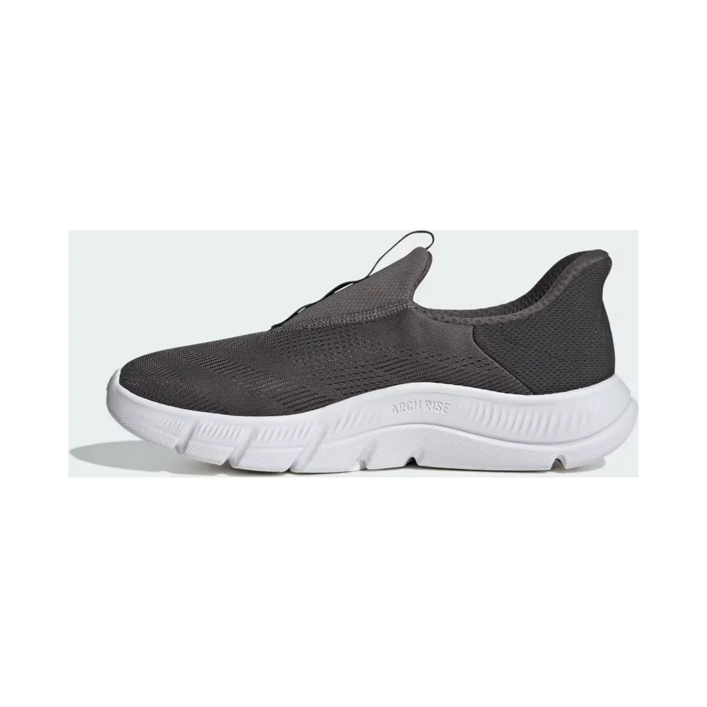 adidas Cloudfoam Flex Lounge Rapidfit “Charcoal / Carbon / Off White” (KK3488)