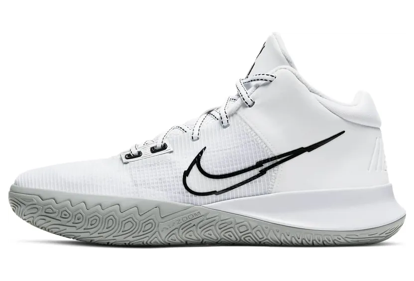 Nike Kyrie Flytrap IV “White / Black / Metallic Silver” (CT1972-100)