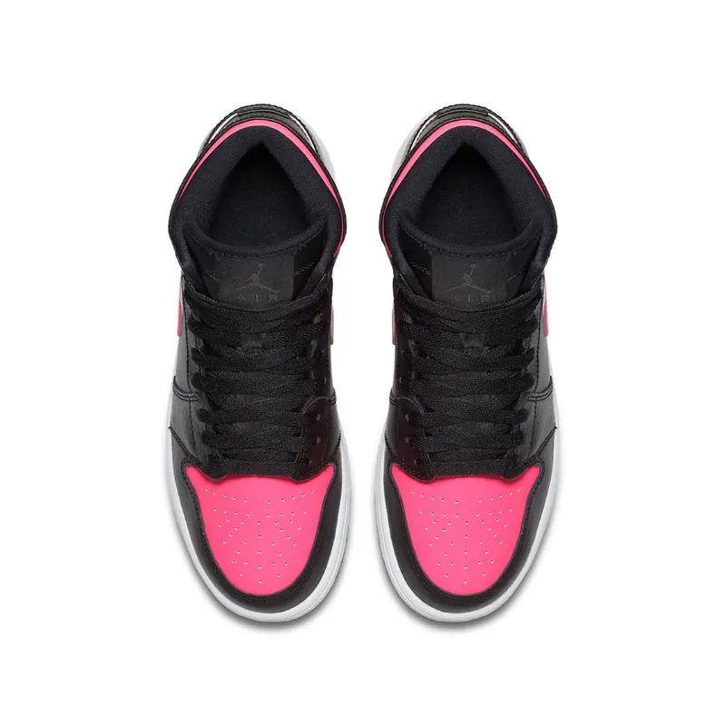 Jordan 1 Retro High Black Hyper Pink (GS) Black/Black-Hyper Pink-White (332148-019)
