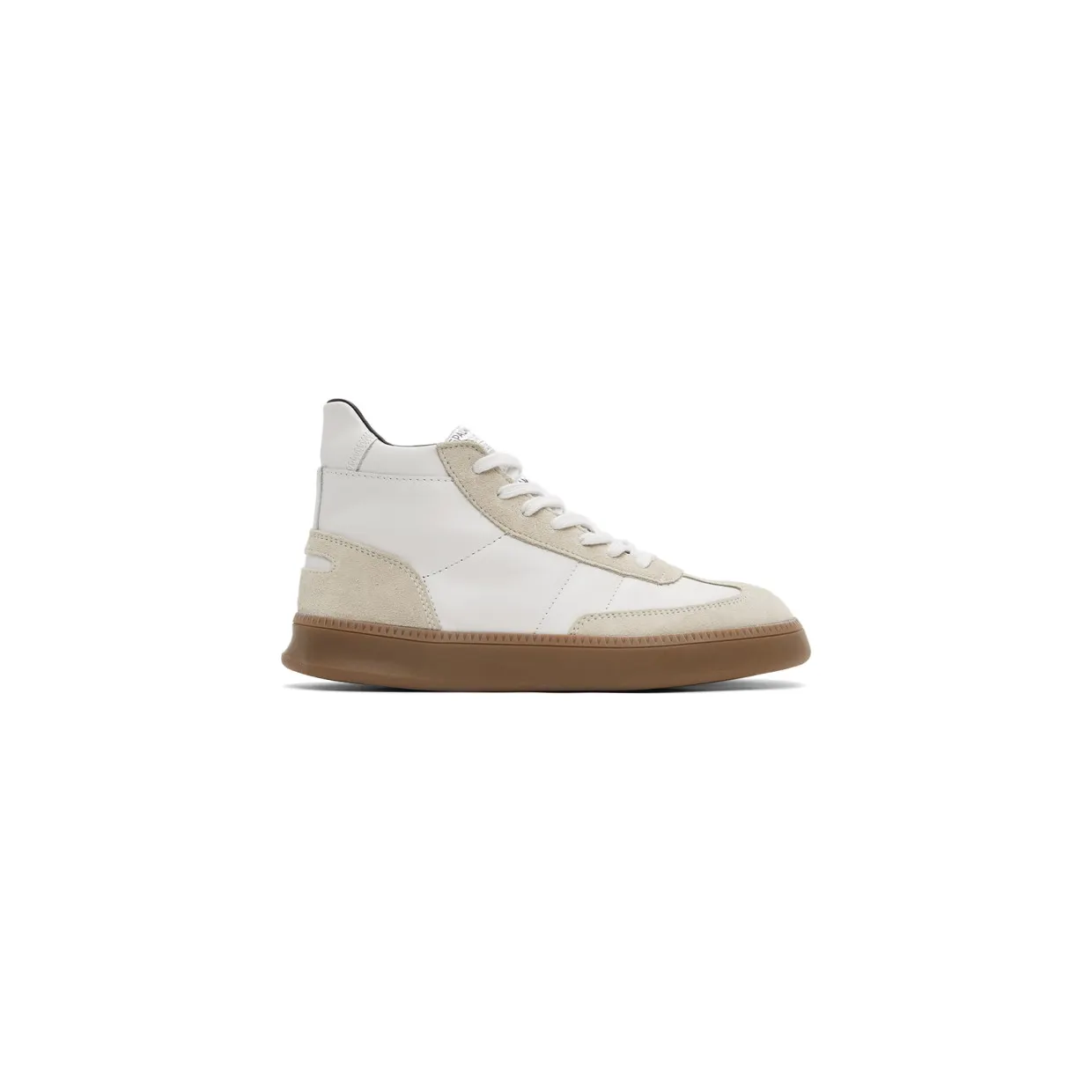 Spalwart White Nappa Smash Mid Sneakers (3035570 0006)