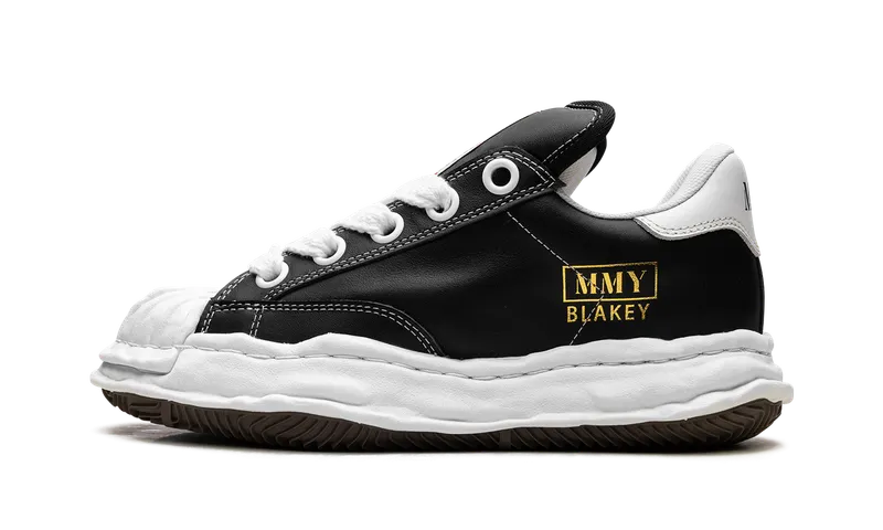 Maison Mihara Yasuhiro Blakey Low OG Puffer Sole “Black/White” (A12FW723-BLKWHT)