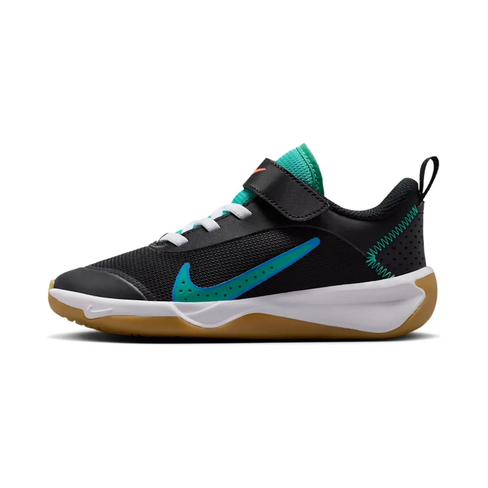 Nike Omni Multi-Court Black Blue Crystal Clear Emerald (DM9026-015)
