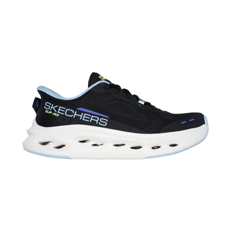 Skechers Slip-ins Max Cushioning Glide-Step CM “Black / Blue” (129400BKBL)