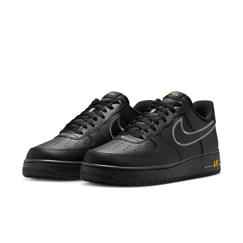 Nike Air Force 1 Low Black Laser Orange (IB7677-001)