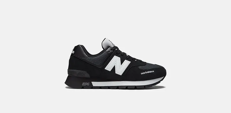 New Balance Black 574 Rugged (ML574DGO)