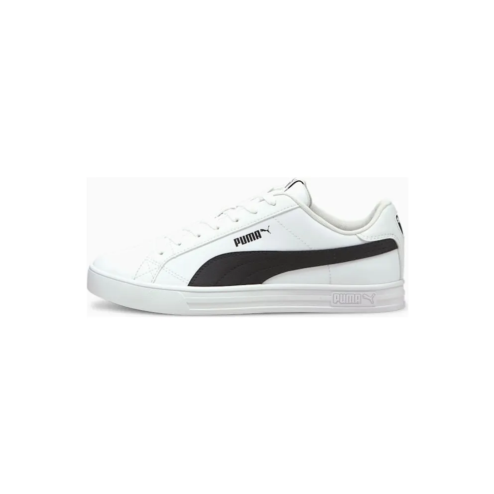 Puma Smash Vulcanised V3 Low White/Black (380752-02)