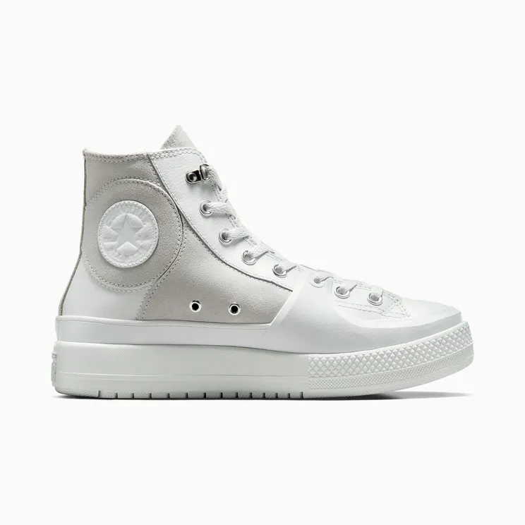 Converse Chuck Taylor All Star Construct Leather Moonbath/moonbath/zilver – “White” (A05615C)