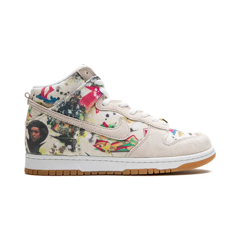 Nike SB Dunk High “Supreme Rammellzee” (FD8779-100)