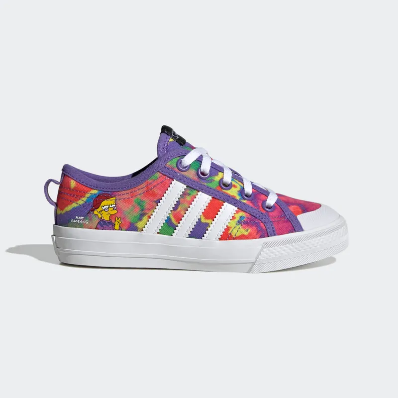 Adidas Nizza Core Black / Cloud White / Purple Rush (GZ1785)