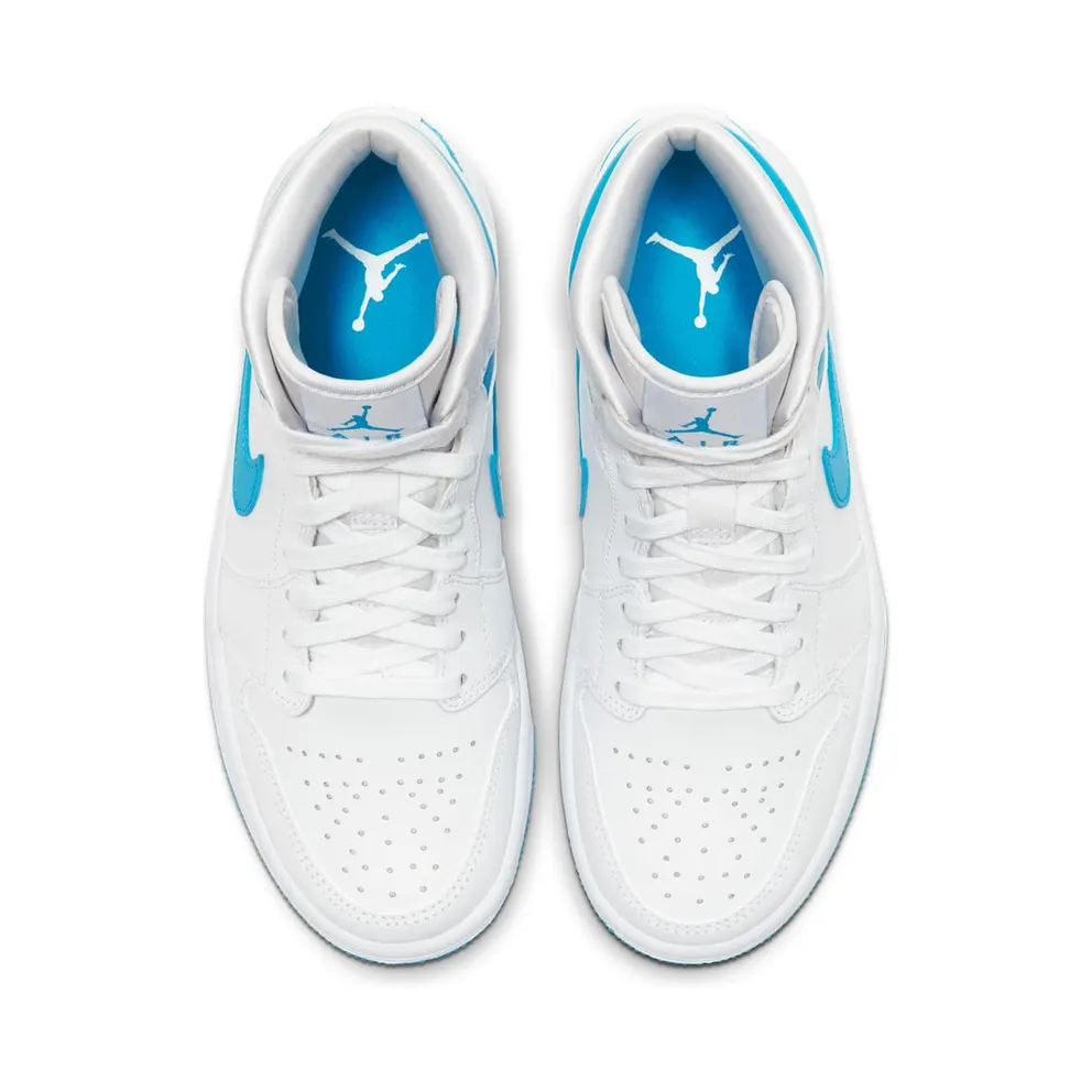 Air Jordan WMNS Nike AJ 1 Mid UNC (2020) (BQ6472-114)