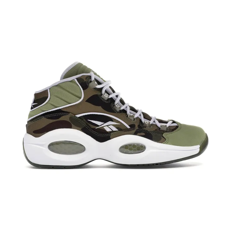 Reebok Question Mid Mita X Bape 1st Camo (Other Brands Reebok)