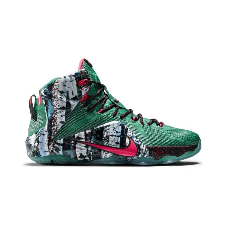 Nike LeBron 12 XMAS EP Christmas – Akron Birch (707558-363)