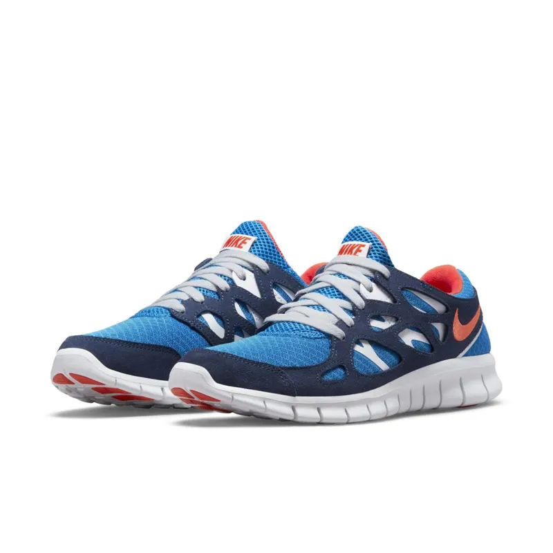 Nike Free Run 2 Light Photo Blue Orange (537732-403)