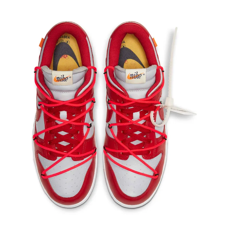 Nike x Off White Dunk Low ‘University Red’ (2019) (CT0856-600)