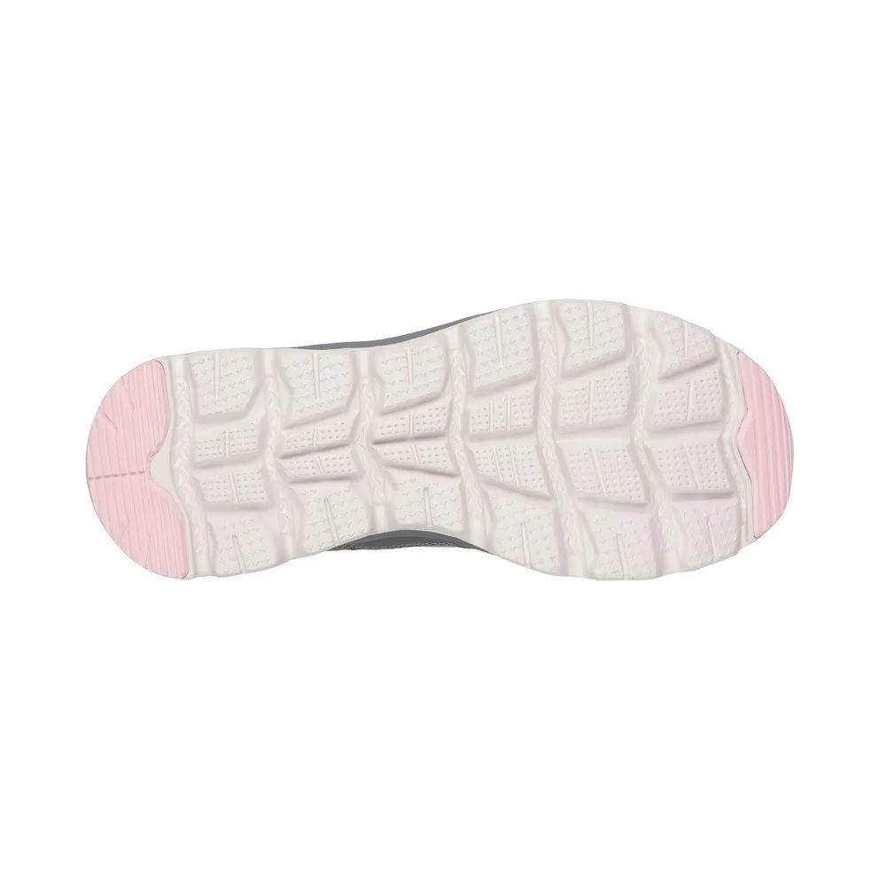 Skechers Slip-Ins: Glide-Step Sole – Paradise Valley – Grey / Pink – “Grey” (180268 GYPK)