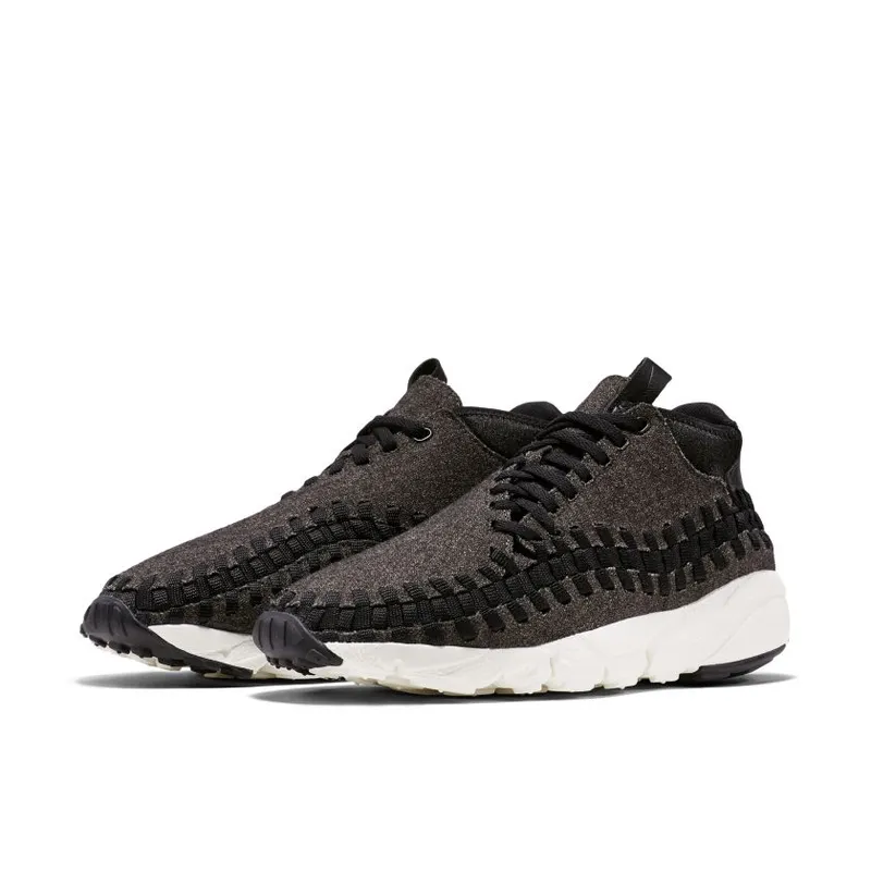 Nike Air Footscape Woven Chukka SE Black/Black-Ivory Black/Black-Ivory (857874-001)