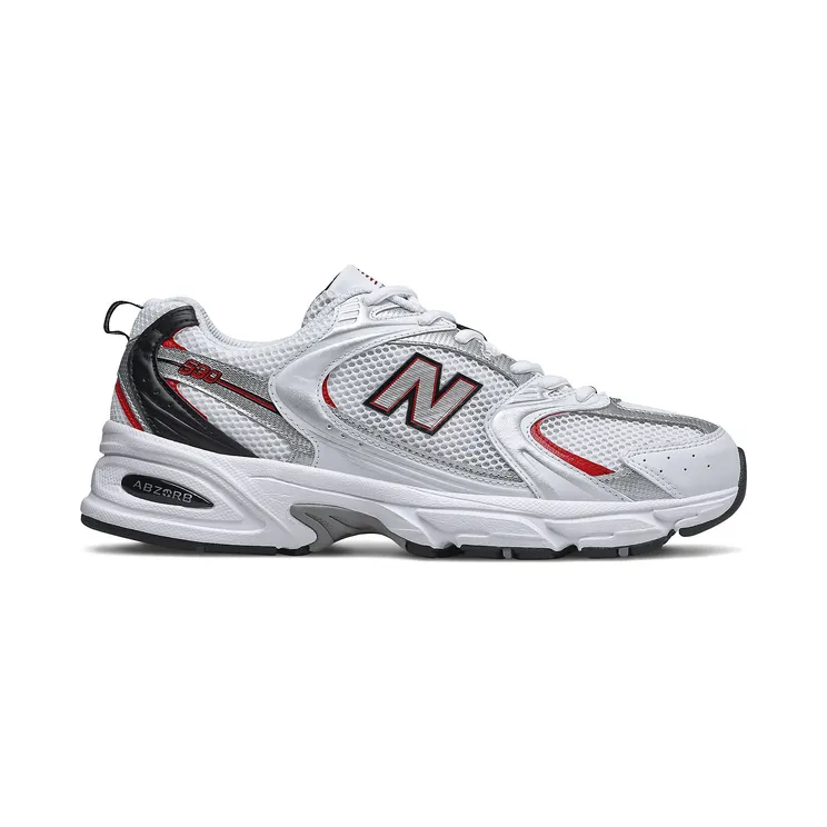 New Balance 530v2 White Silver Red (MR530SA)