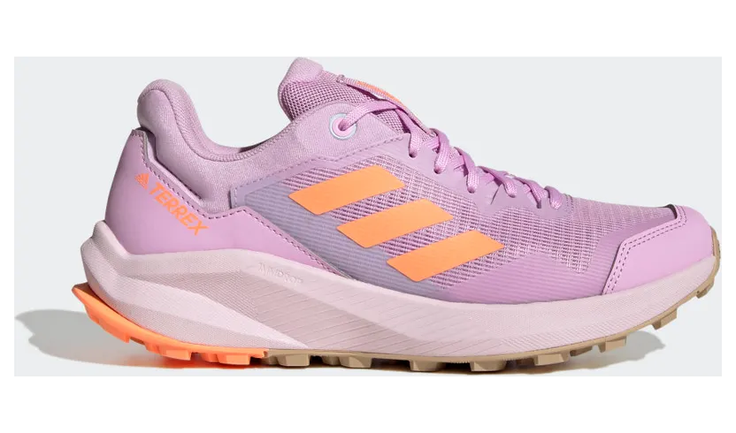 adidas Terrex Trailrider Trail Running Bliss Lilac / Beam Orange / Almost Blue (GW5555)