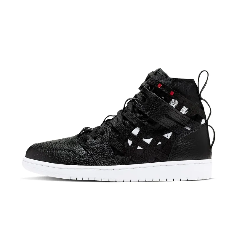 Jordan 1 Cargo Black White Black/White-Metallic Silver-Orange Blaze-University Red (CD6757-001)