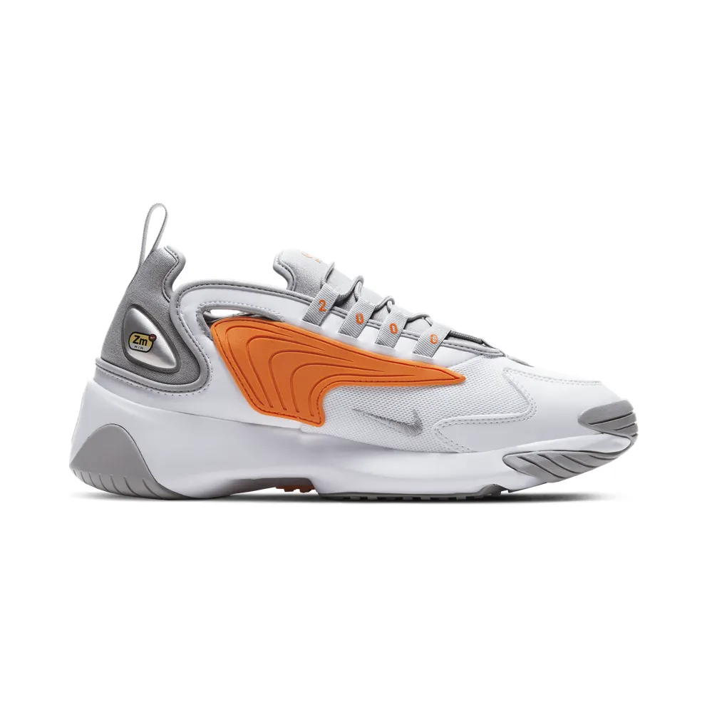 Nike Zoom 2K “White / Total Orange / Light Smoke Grey” (CW2372-100)