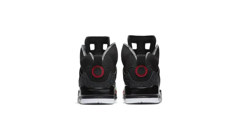 Jordan Spizike Black Varsity Red (2017) Black/Varsity Red-Classic-Green-White (315371-026)