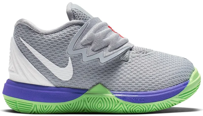 Nike Kyrie 5 Wolf Grey Lime Blast (TD) (AQ2459-099)