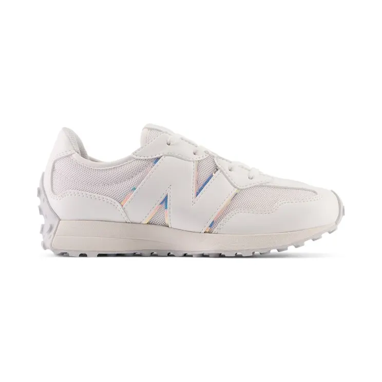 New Balance 327 PS “White Grey Iridescent” (PS327WHT)