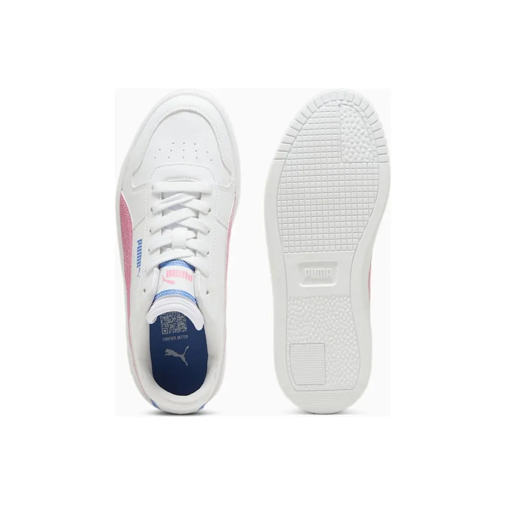 Puma Carina Street Deep Dive White Fast Pink Blue Skies (395455-01)