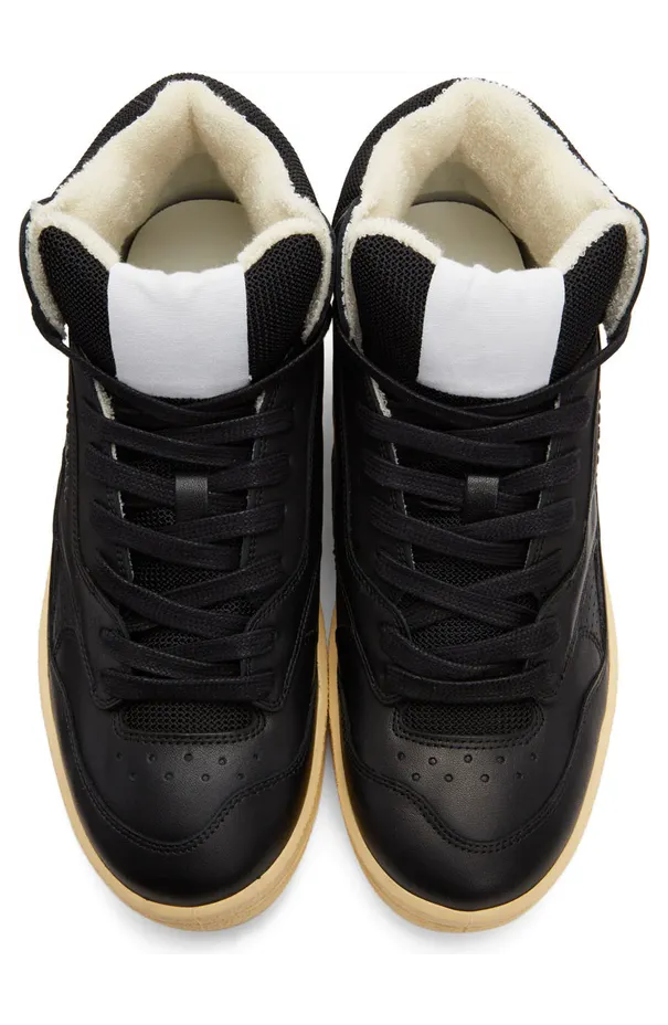 Jil Sander Black Basket High-Top Sneakers (JSMU860008 MUZ00004N) (5)