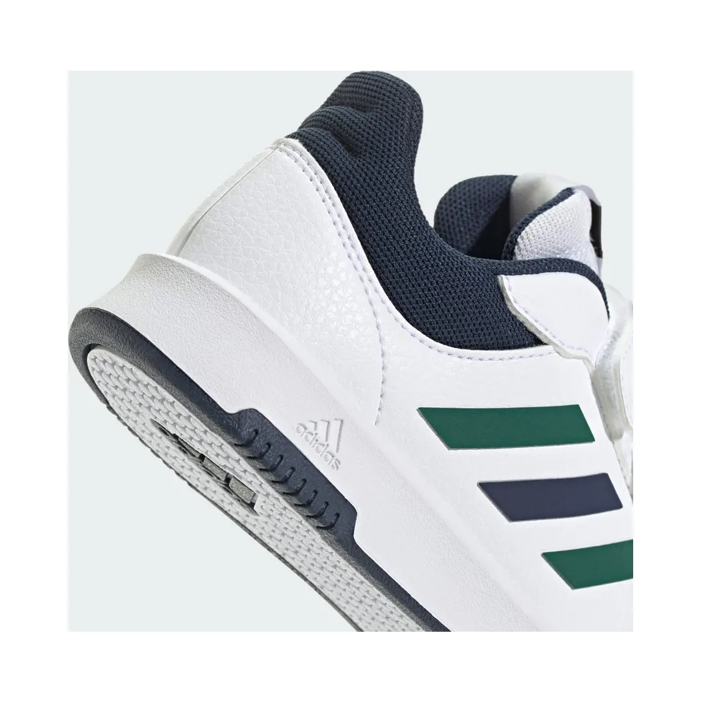 adidas Tensaur Hook And Loop “Cloud White / Collegiate Green / Collegiate Navy” (IF1729)