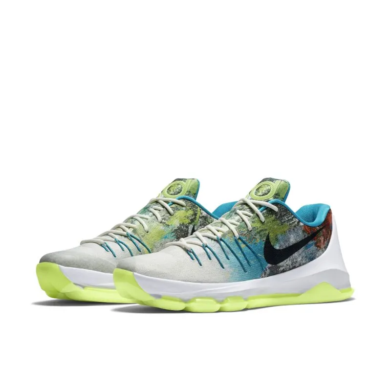 Nike KD 8 N7 Summit White/Lunar Grey-Light Liquid Lime-Anthracite (811363-123)