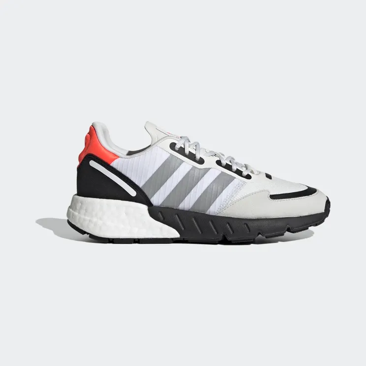 adidas ZX 2K Boost Crystal White / Silver Metallic / Core Black (FX6641)
