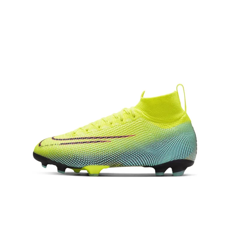 Nike  Mercurial Superfly 7 Elite MDS FG Lemon Venom (GS) Lemon Venom/Aurora-Black (BQ5420-703)