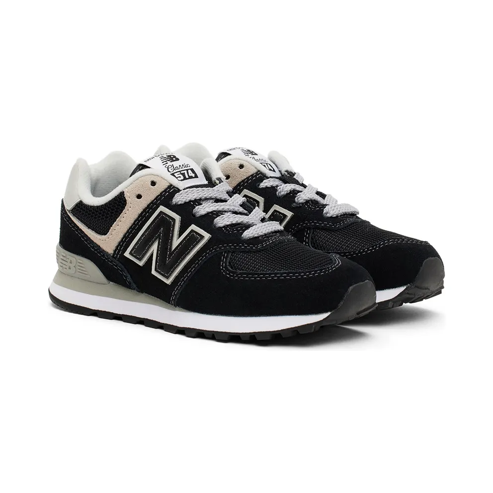 New Balance New Balance Kids’ 574 Core Black/Grey (PC574GK)