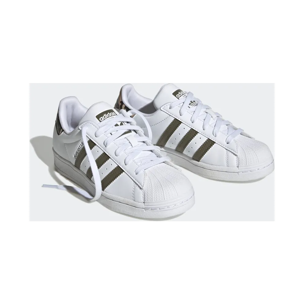 Adidas Superstar Cloud White / Olive Strata / Cloud White (HQ4287)